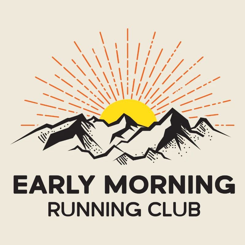 Club de course tôt le matin