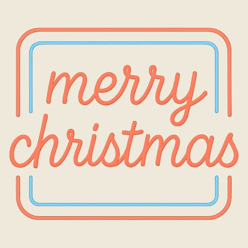 Lettrage Joyeux Noël Néon