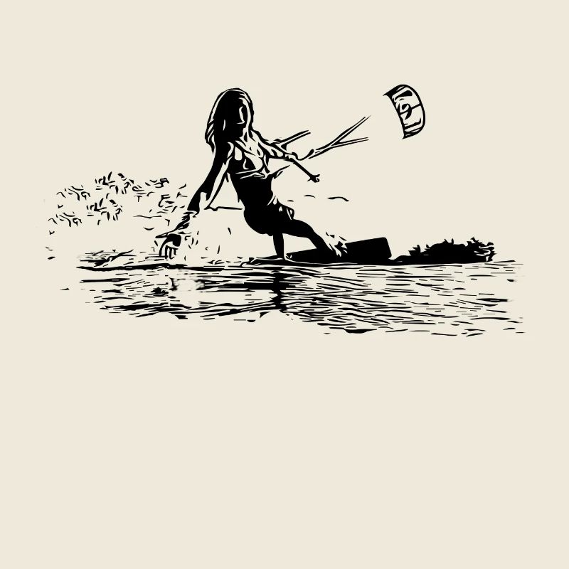 Kite-Surfer - Kiting