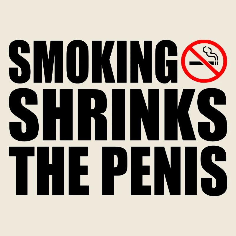 Smoking shrinks the penis