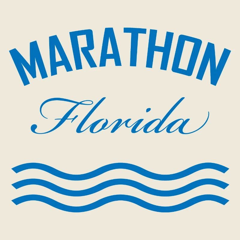 Marathon Florida Aquarell Stil