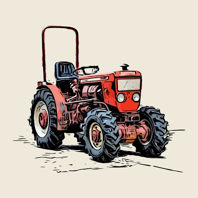 Schmalspurtraktor Traktor Krieger KS 33