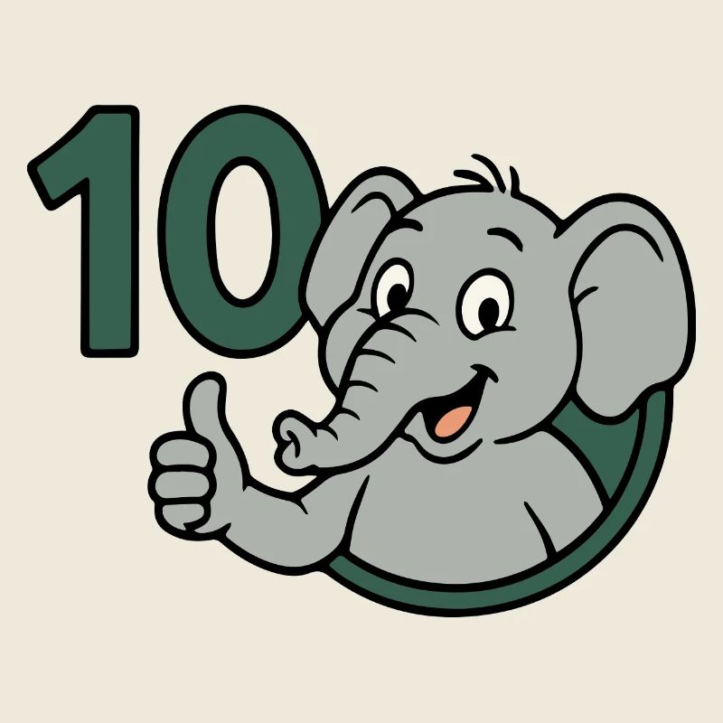 Puissance du tronc avec 10