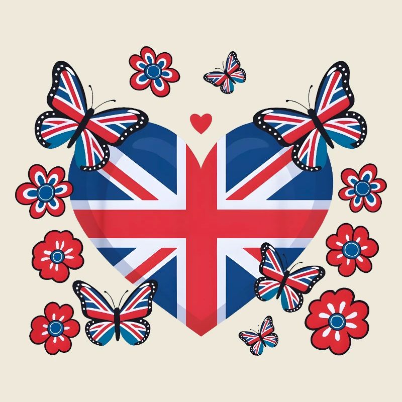 Union Jack Coeur Bloom
