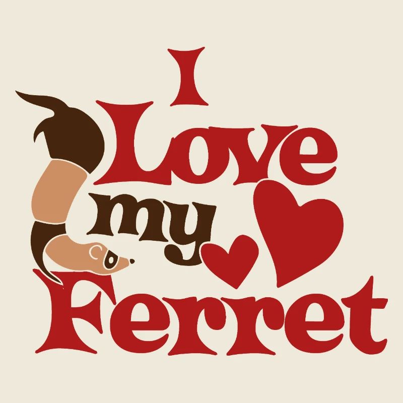 J’aime mon furet