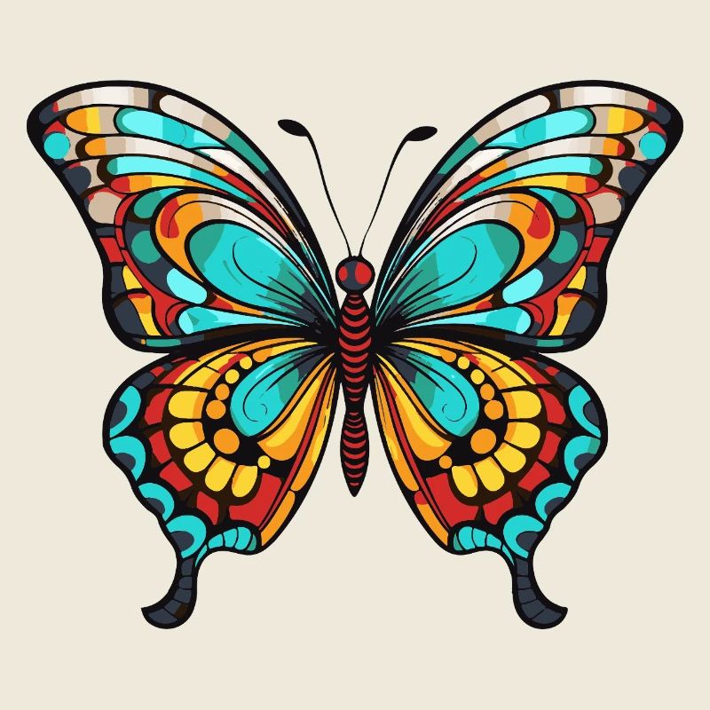 Colorful butterfly