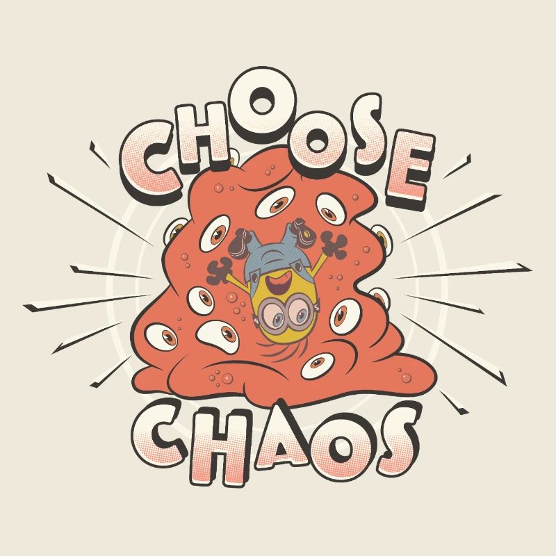 Minions Choisis Le Chaos Design