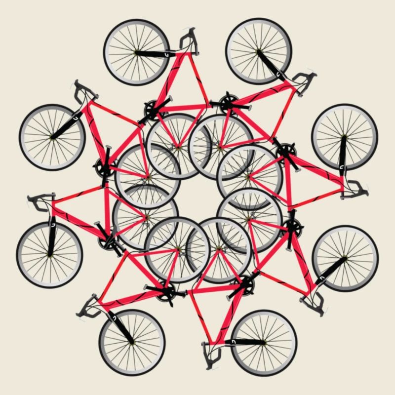 vélo, cycliste, fan de cyclisme