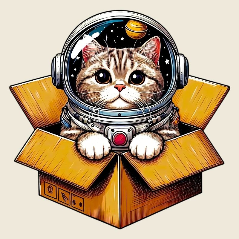 Chat astronaute