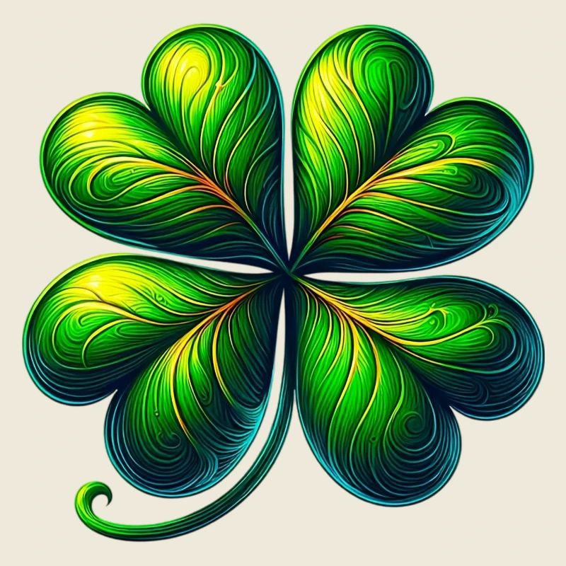 Vierblättriges Kleeblatt