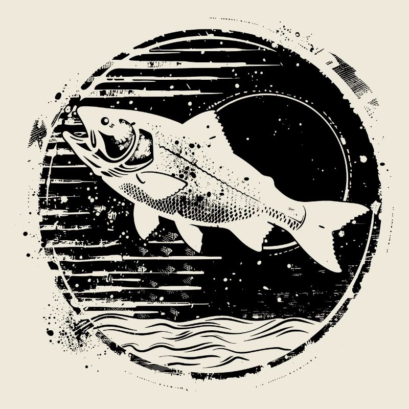 Dessin de pêche