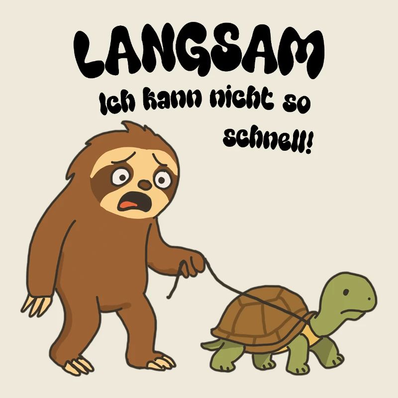 Faultier & Schildkröte - Langsam, nicht so schnell