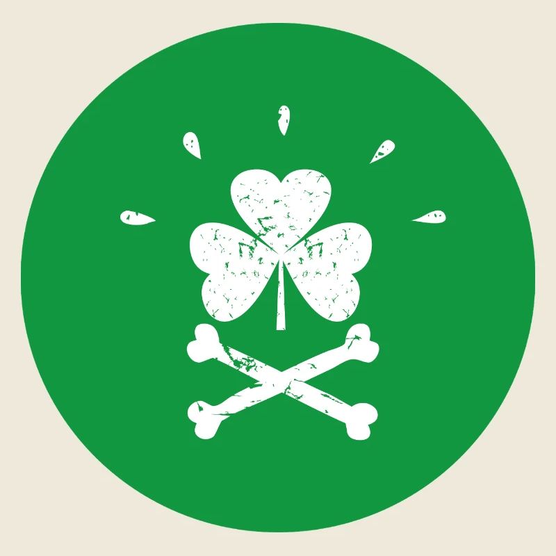 Joyeuse Roger Shamrock Saint-Patrick