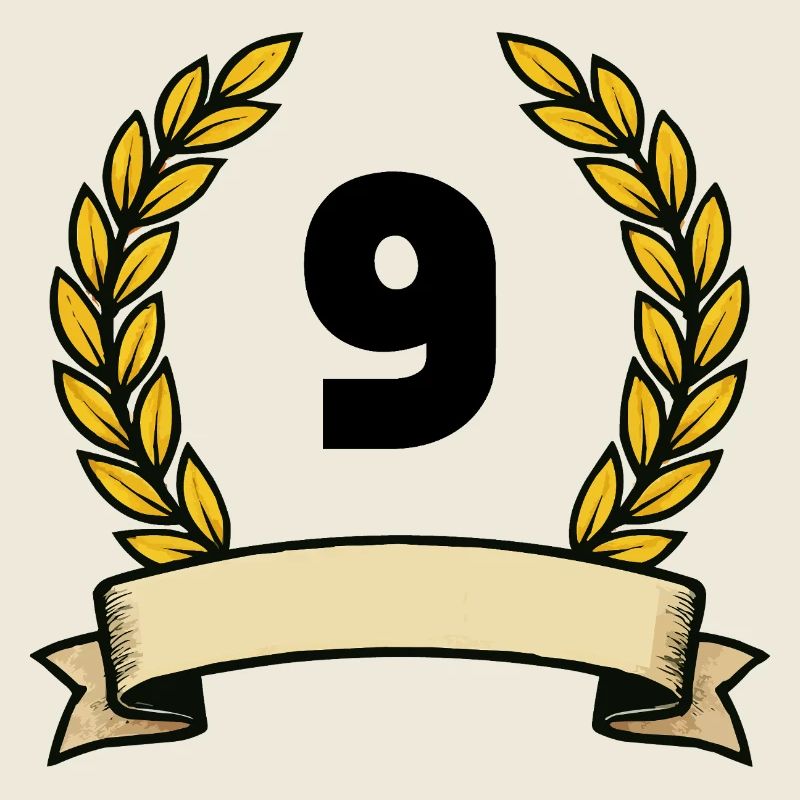 Couronne de laurier doré 9