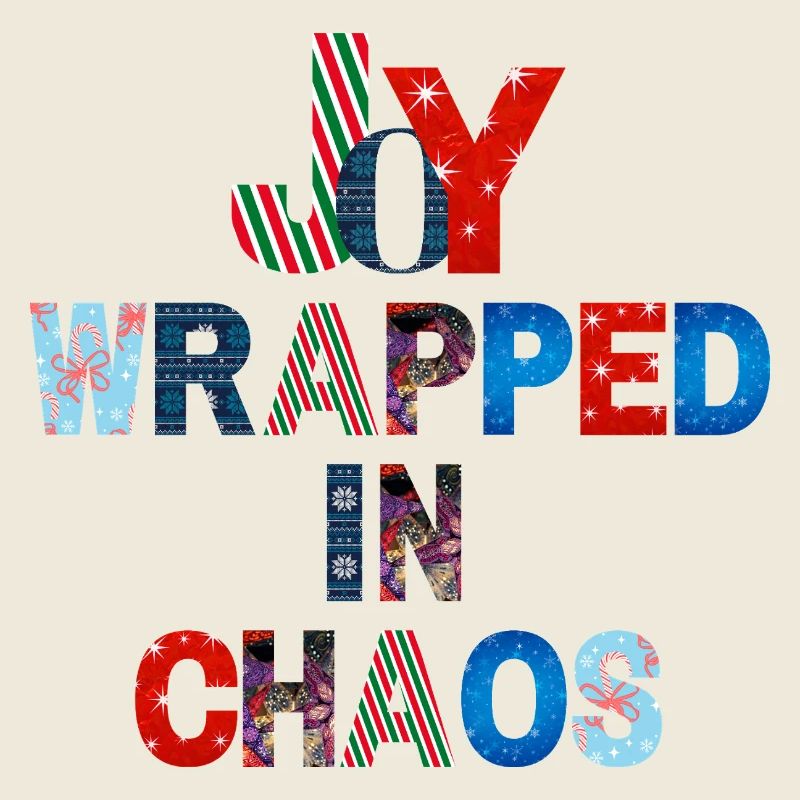 Conception de la typographie de Noël