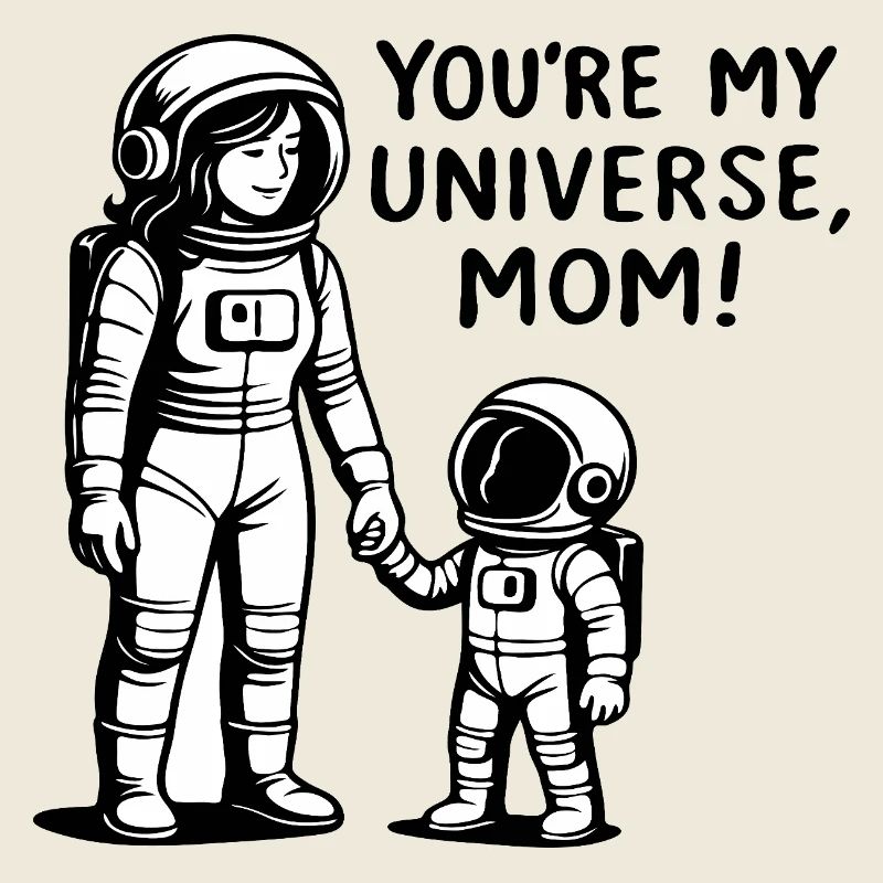 Kosmische Bindung Mutter und Kind