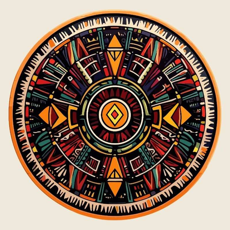 Mandala Feuerkreis