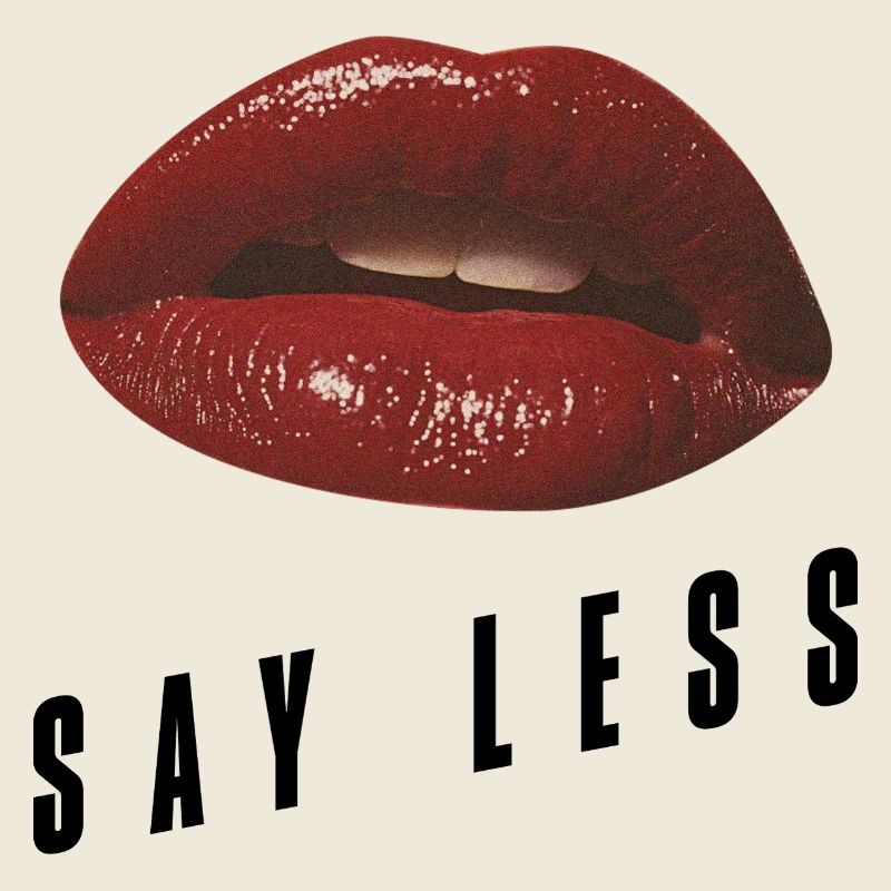 Red Lips Minimal – Bold Statement