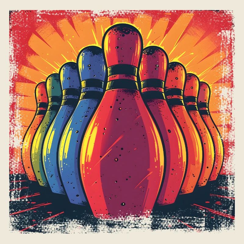Bowling Vintage Style