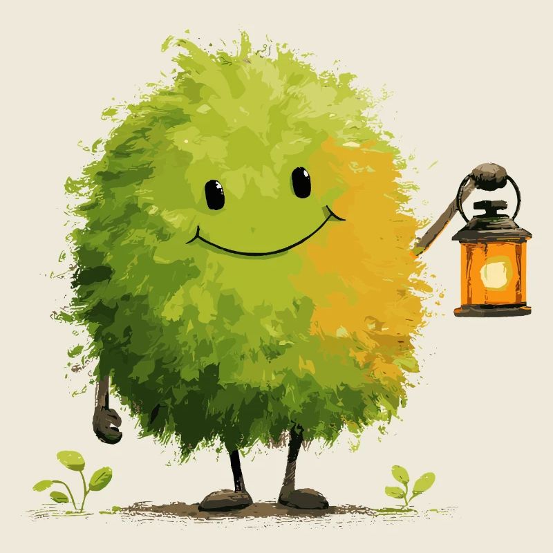 Bush Friend with Lantern