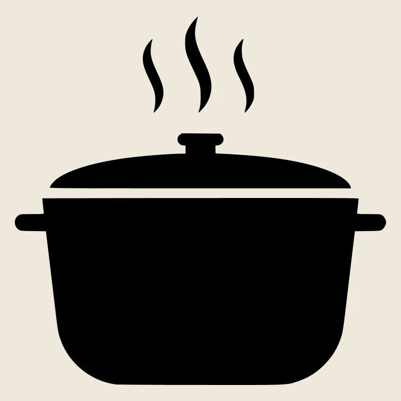 Kochtopf Suppe Dampf Icon
