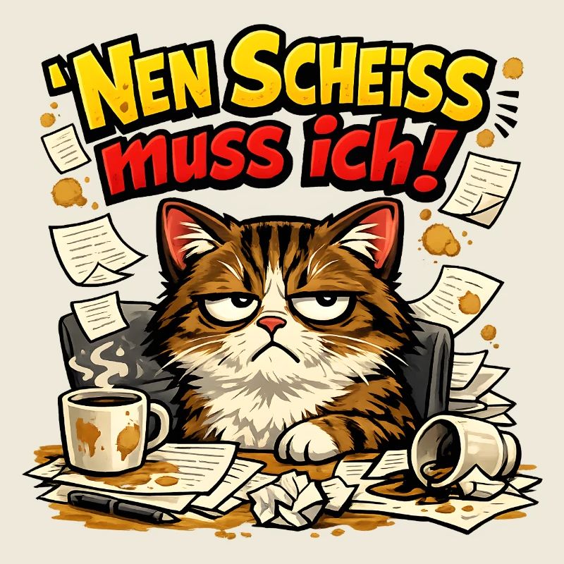Nen Scheiss Muss Ich Katze