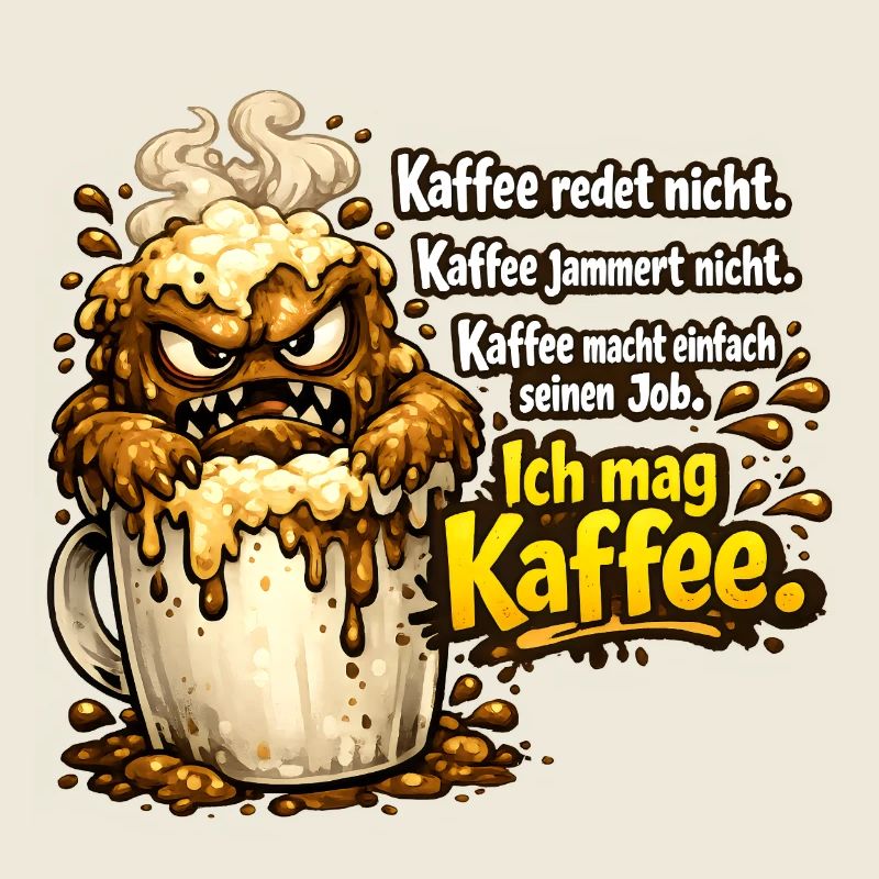 Kaffee Redet Nicht Kaffee Jammert Nicht