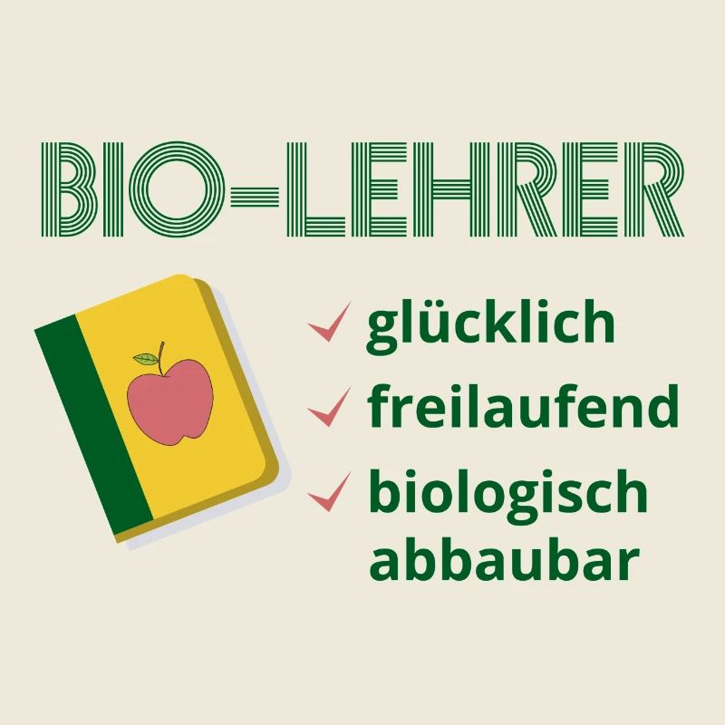 Biolehrer T-Shirt Lehrer Bio Lehrer