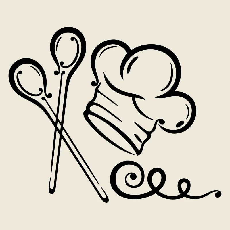 Chapeau de chef, cuillère