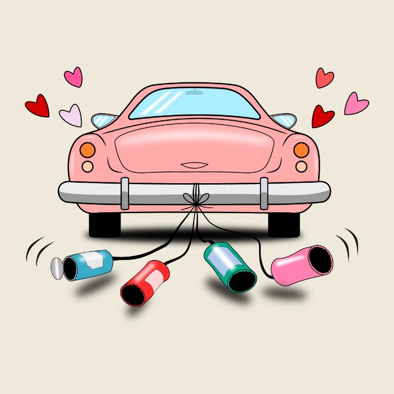 Mariage Voiture Rose Mariage