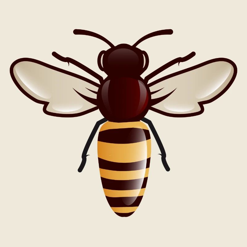 Bee motif for bees, friends and beekeepers
