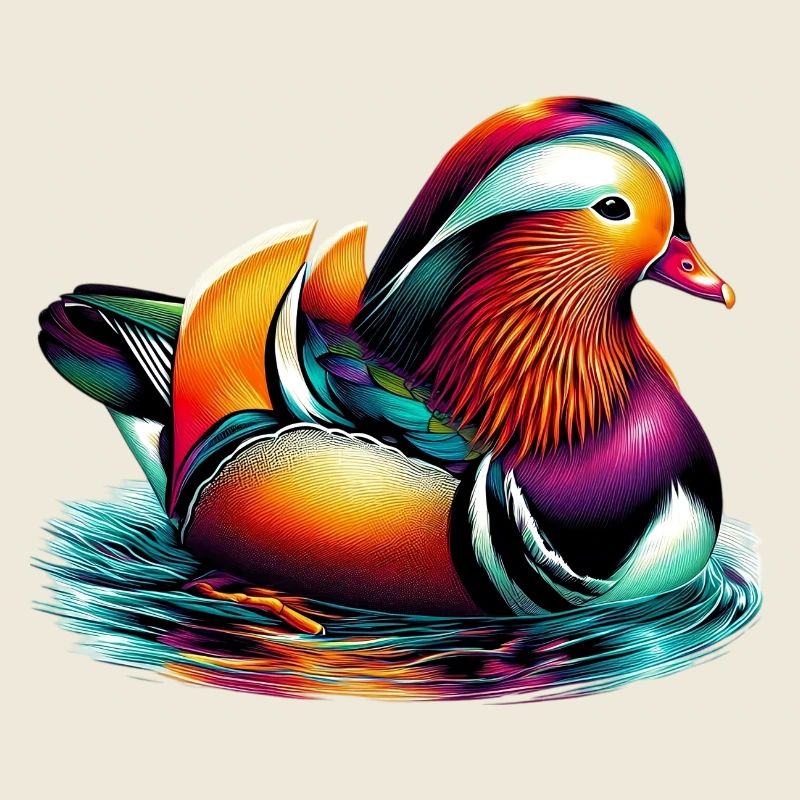 Mandarin duck