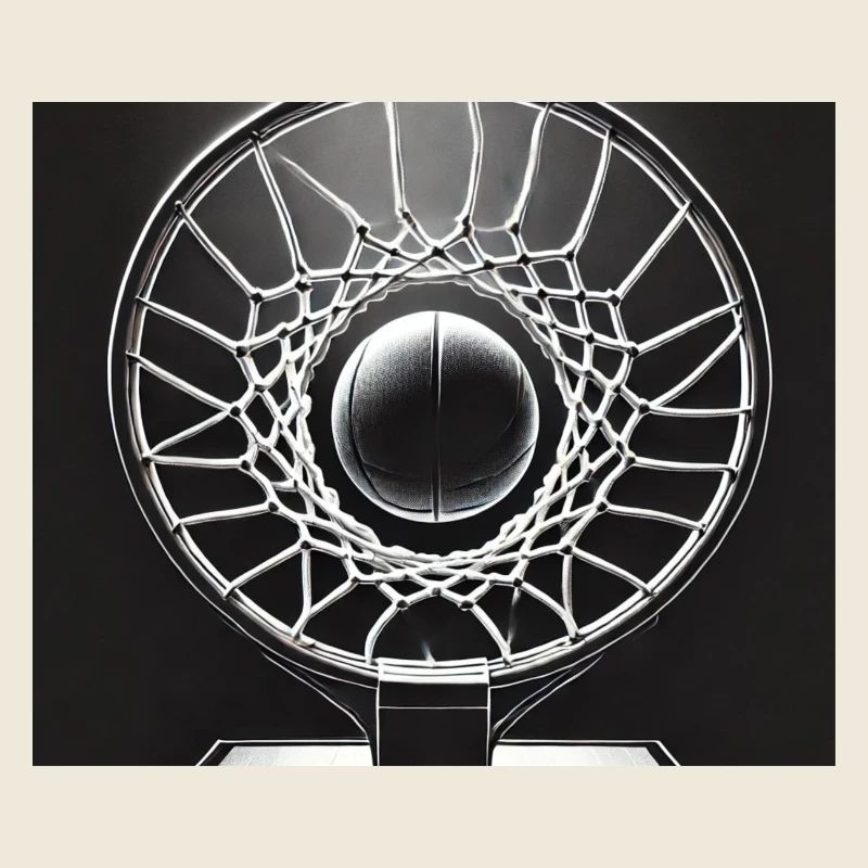 "Basketball Mouse Pad - Action and Precision"