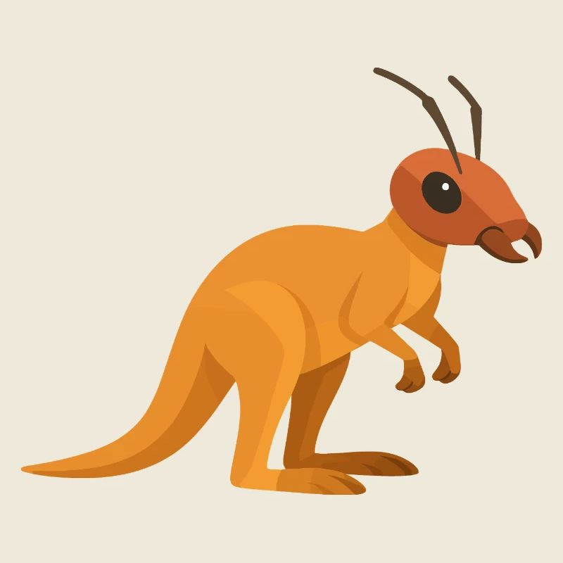 Kangaroo Ant with antennae