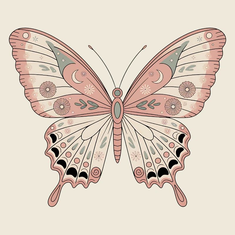 Boho Schmetterling