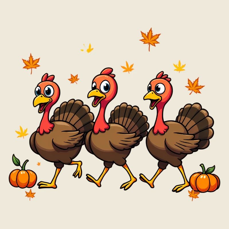 Bébé dinde de Thanksgiving