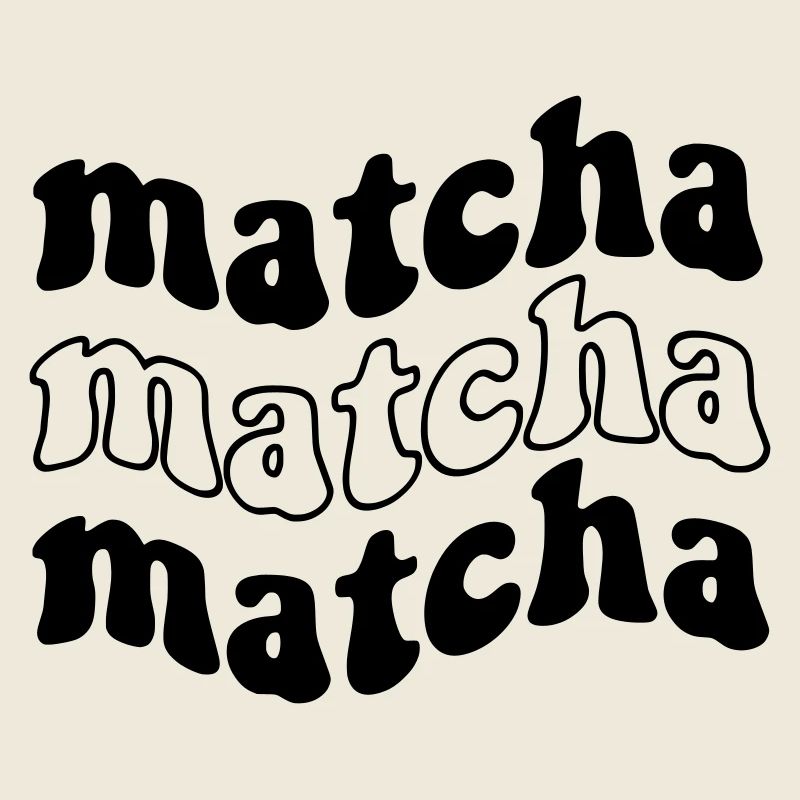 Matcha Matcha Matcha – Trendiges SVG Design