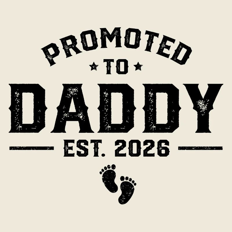 Daddy Est 2026 – Lustiges Papa 