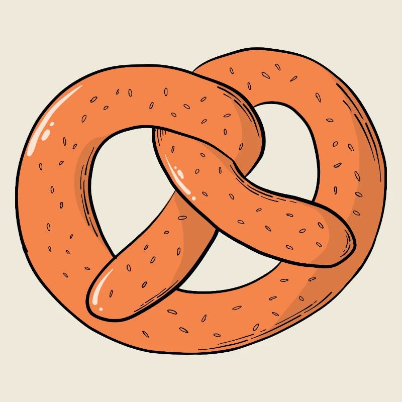 Brezel Laugenbrezel Brot Bäcker Brezen Backwaren