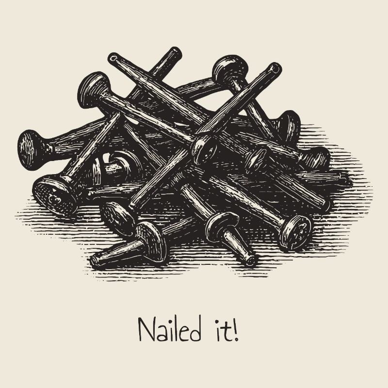 Nailed it!