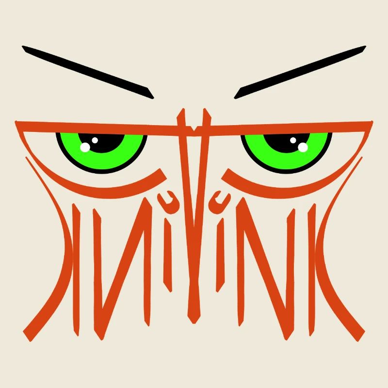 Ambigramme du Monstre Rose