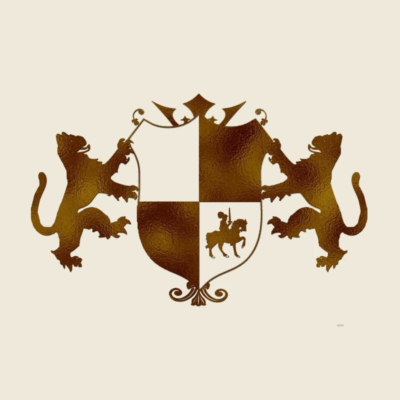 Goldenes Wappen