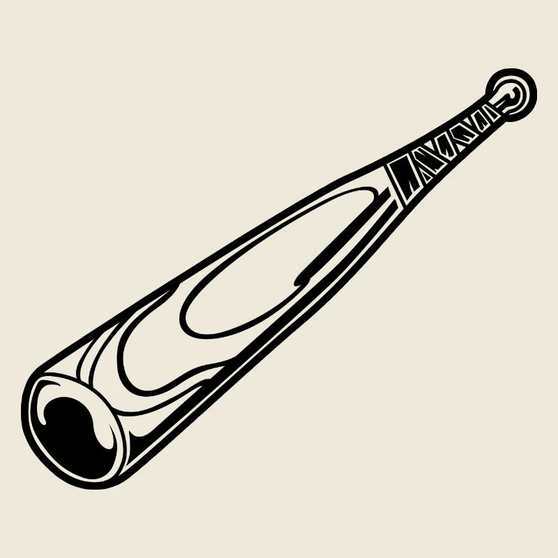 Baseball bat sketch