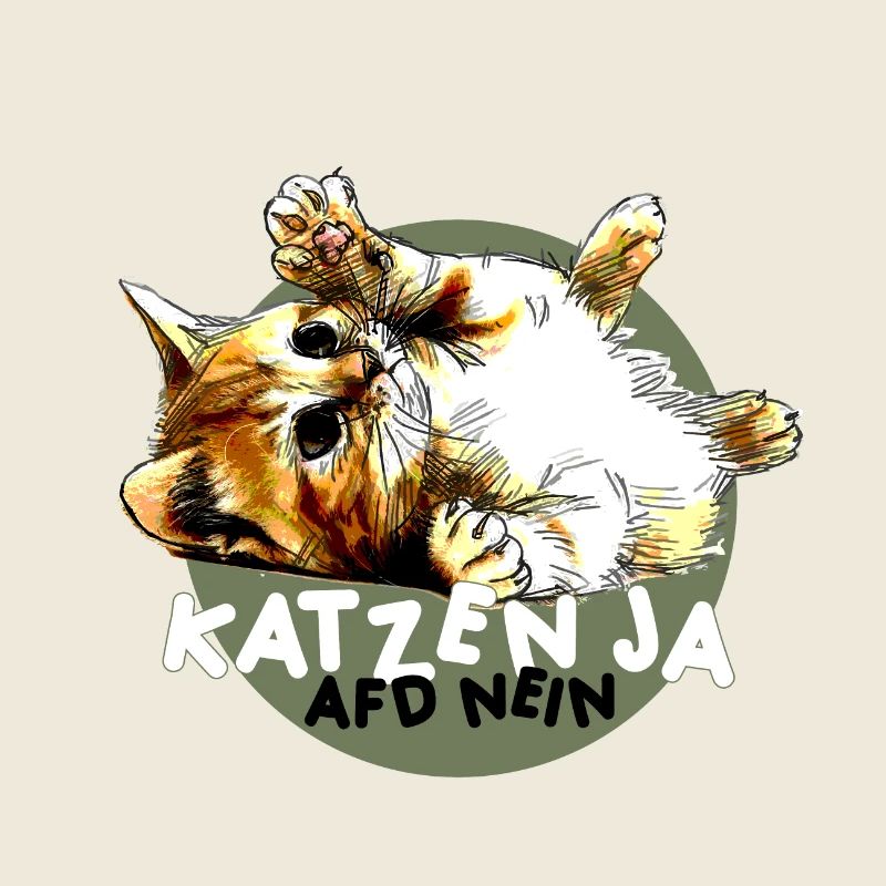 Süße Katze Ja, Partei AfD Nein