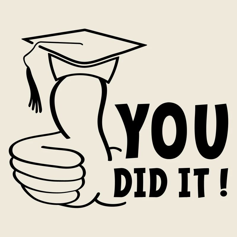You either passed or you passed it, diploma.