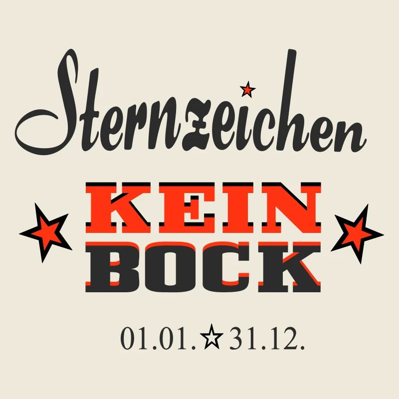 Sternchen Kein Bock Jahreskalender