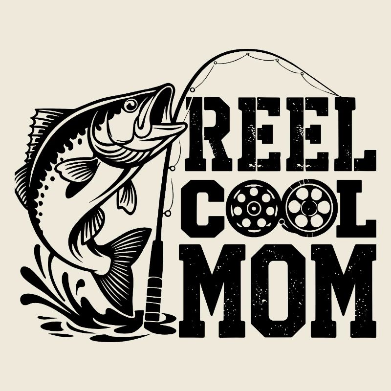 Pêche, pêcheur, pêcheur, pêcheur, poisson, moulinet, Cool Mom