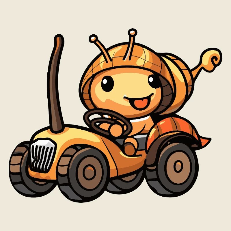 Éleveur de tracteurs à escargots