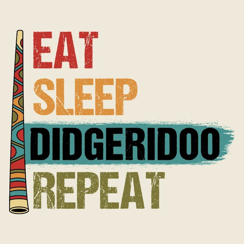 Mange Dors Didgeridoo Répète