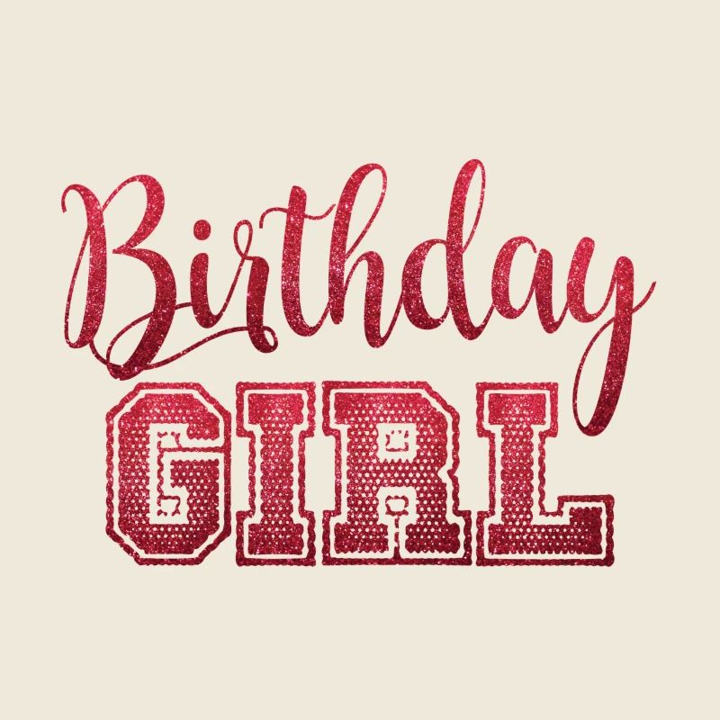 Fille d'anniversaire